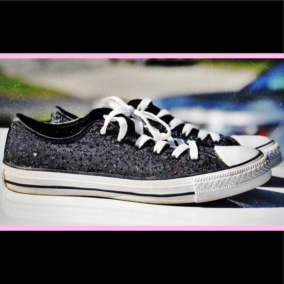 Converse All Star Black Sparkle - Picture 2 of 8